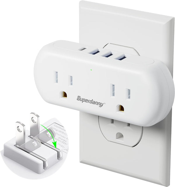 SUPERDANNY Outlet Extender