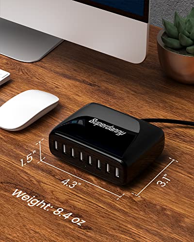 USB Charger Station 8-Port for Multiple Devices